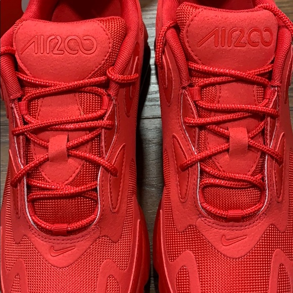 NIKE men’s AIR MAX 200 University Red - Picture 11 of 16